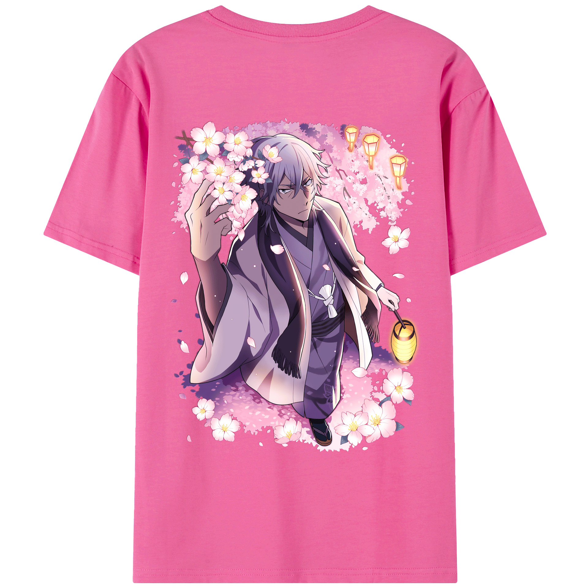 （画像用） 文豪ストレイドッグス Bungo Stray Dogs レディース半袖Tシャツ(バックプリント)